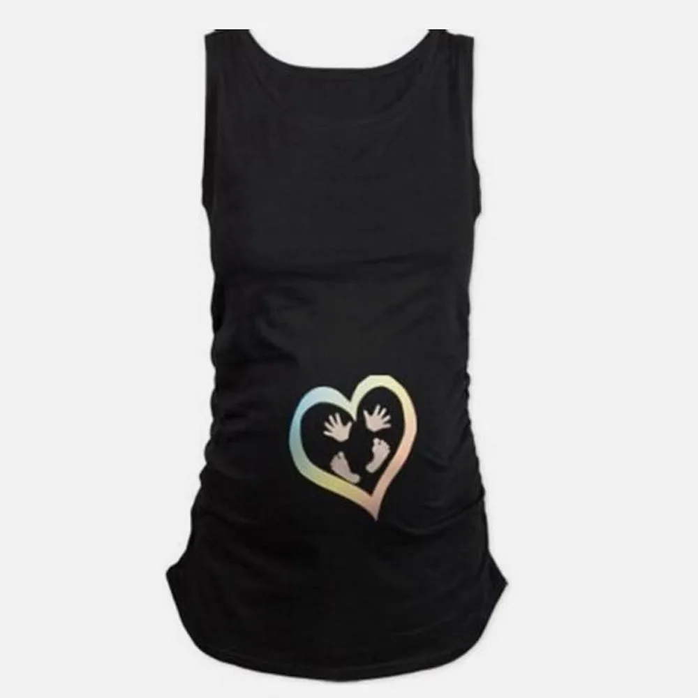 LONSANT Maternity Blouse Womens Sleeveless Blouse Footprint Print For Maternity T-Shirt Pregnant summer casual black shirt
LONSANT Maternity Blouse Womens Sleeveless Blouse Footprint Print For Maternity T-Shirt Pregnant summer casual black shirt