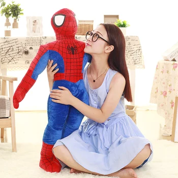 Hero!95cm High Quality Hot Comics item Spider-Man movie Figure Soft Stuffed Spiderman Plush toy doll Kid Christmas gifts
Hero!95cm High Quality Hot Comics item Spider-Man movie Figure Soft Stuffed Spiderman Plush toy doll Kid Christmas gifts