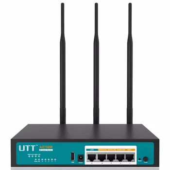 UTT AC750W Wireless AC 750Mbps Dual Band 2.4G 5G VPN Router Enterprise-Class Security gateway/Dual WAN Multi WAN/Load Balance
UTT AC750W Wireless AC 750Mbps Dual Band 2.4G 5G VPN Router Enterprise-Class Security gateway/Dual WAN Multi WAN/Load Balance