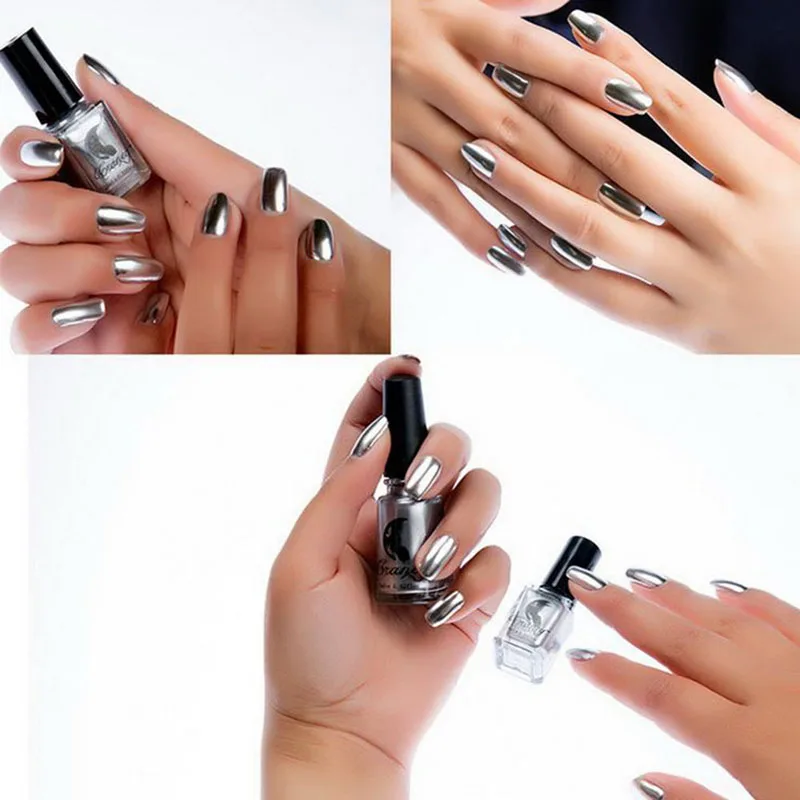 17 Colors Mirrors Silver Nail Polish Titanium Nails Art Design Fashion Metallic Mirror Nail Polish 6ML Long Lasting Varnishes
17 Colors Mirrors Silver Nail Polish Titanium Nails Art Design Fashion Metallic Mirror Nail Polish 6ML Long Lasting Varnishes