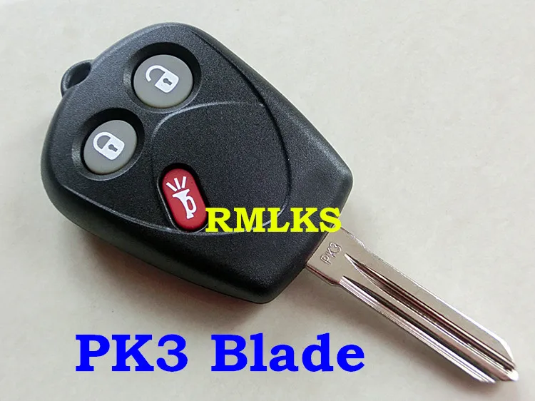 New Uncut PK3 Blade Replacement Remote Key Shell Case Fob 3 Button Fit For Saab 9-7X 9-7
New Uncut PK3 Blade Replacement Remote Key Shell Case Fob 3 Button Fit For Saab 9-7X 9-7