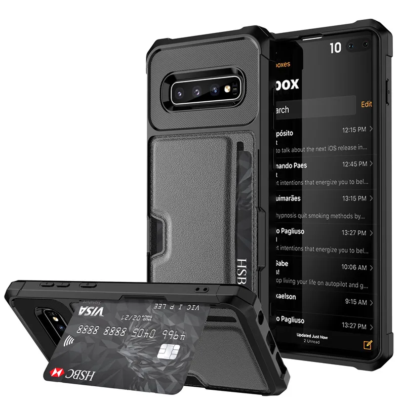 Wallet Case with Credit Card Holder Leather Case for Samsung galaxy S9 S10 Plus Luxury cover for Samsung galaxy Note 9 S10 e
Wallet Case with Credit Card Holder Leather Case for Samsung galaxy S9 S10 Plus Luxury cover for Samsung galaxy Note 9 S10 e