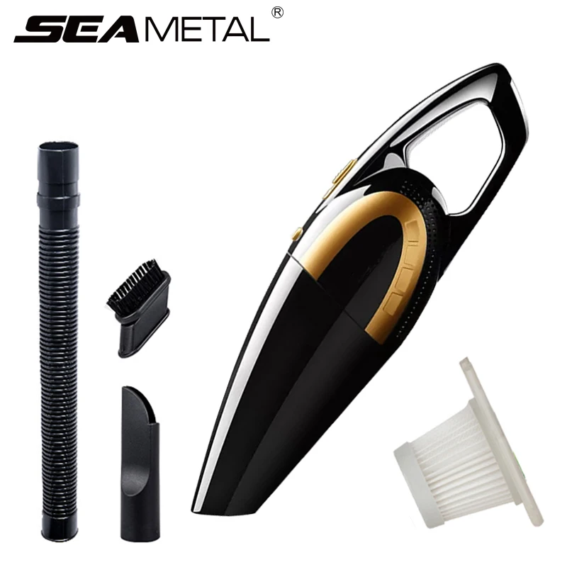 Car Vacuum Cleaner 12V 120W High Powerful 4800pa Wet And Dry Clean Portable Mini Handheld Home on Car Universal Auto Accessories
Car Vacuum Cleaner 12V 120W High Powerful 4800pa Wet And Dry Clean Portable Mini Handheld Home on Car Universal Auto Accessories
