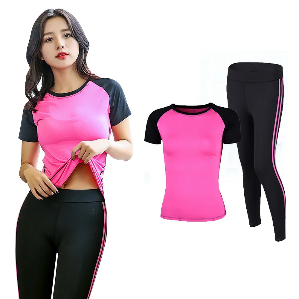 OLOEY Woman 2 Pieces Yoga Set Training Female Gym Workout Clothing Fitness Suit Shirt+Pants Breathable Yoga Leggings Sport Suit
OLOEY Woman 2 Pieces Yoga Set Training Female Gym Workout Clothing Fitness Suit Shirt+Pants Breathable Yoga Leggings Sport Suit