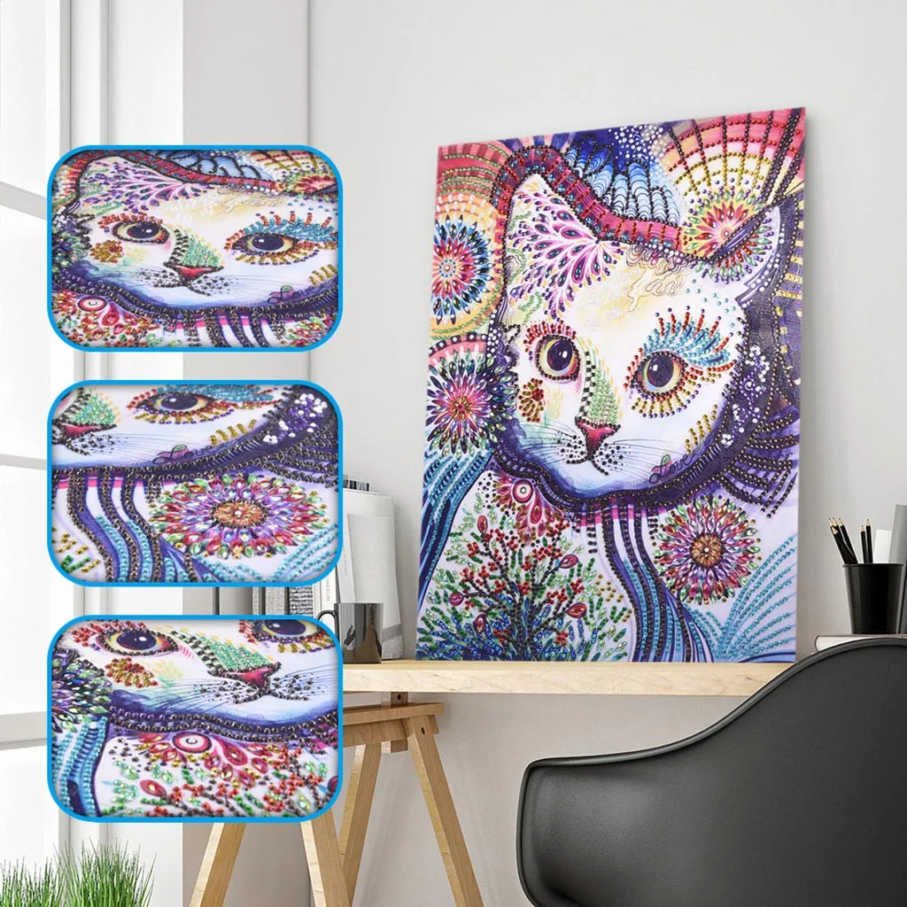 Special Shaped Diamond Painting DIY 5D Partial Drill Cross Stitch Kits Crystal Rhinestone Of Picture Serial Diamond Embroidery
Special Shaped Diamond Painting DIY 5D Partial Drill Cross Stitch Kits Crystal Rhinestone Of Picture Serial Diamond Embroidery