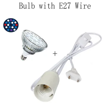 E27 54W Full Spectrum LED Aquatic Plant Grow Lights PAR38 LED Lamp Bulb Spectrum Reef Coral Fish Tank Aquarium for Sump Algae
E27 54W Full Spectrum LED Aquatic Plant Grow Lights PAR38 LED Lamp Bulb Spectrum Reef Coral Fish Tank Aquarium for Sump Algae