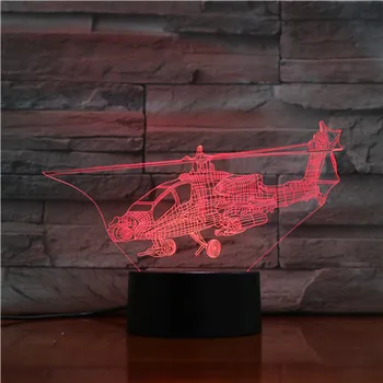 Usb 3d Led Night Light Agusta A129 Mangusta helicopter Model Illusion Fighter Decorative Light Warplane Plane Table Lamp Bedside
Usb 3d Led Night Light Agusta A129 Mangusta helicopter Model Illusion Fighter Decorative Light Warplane Plane Table Lamp Bedside