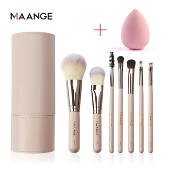 MAANGE 6/7/8Pcs Makeup Brush Set Natural Soft Hair Professional Blush Powder Foundation Eye Shadow Travel Essential Makeup Tools
MAANGE 6/7/8Pcs Makeup Brush Set Natural Soft Hair Professional Blush Powder Foundation Eye Shadow Travel Essential Makeup Tools