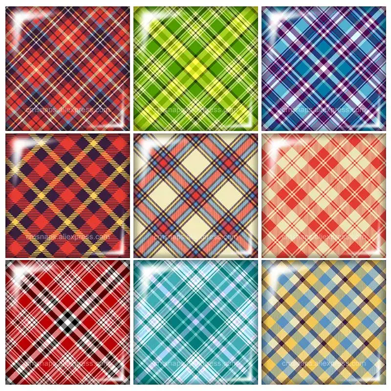 Plaid patterns beauty Square glass cabochon mixed 12mm/20mm/25mm/30mm Size flat back DIY Jewelry Findings Components FB0007
Plaid patterns beauty Square glass cabochon mixed 12mm/20mm/25mm/30mm Size flat back DIY Jewelry Findings Components FB0007