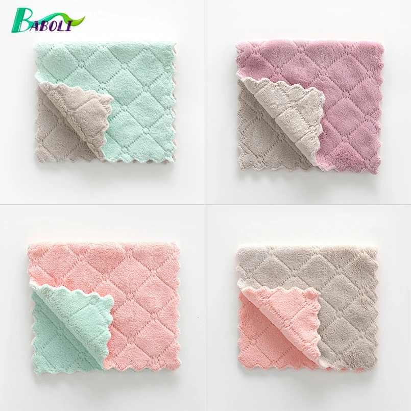 Household Kitchen Towels Microfiber Cloth Good Absorbent Dish Hand Washingl Tableware Magic Cleaning Cloth Kitchen Gadgets
Household Kitchen Towels Microfiber Cloth Good Absorbent Dish Hand Washingl Tableware Magic Cleaning Cloth Kitchen Gadgets
