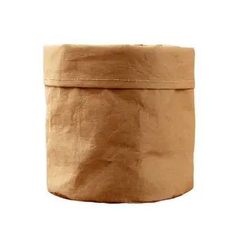 High Quality Kraft Paper Flowerpot Creative Desktop Flower Pots Reusable Multi-function Home Storage Bag Organizer
High Quality Kraft Paper Flowerpot Creative Desktop Flower Pots Reusable Multi-function Home Storage Bag Organizer
