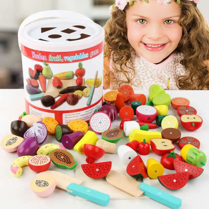28PCS/Set Kid Wooden Toy Fruit Vegetable Cutting Early Learning Development Education Baby Kitchen Funny Toys Gifts For Children
28PCS/Set Kid Wooden Toy Fruit Vegetable Cutting Early Learning Development Education Baby Kitchen Funny Toys Gifts For Children