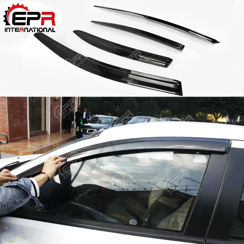 For Mitsubishi Lancer Evolution 10 Tuning Carbon Fiber Wind Deflector Kits Visor 4PCS For Lancer EX Window Eyebrow Body Kit
For Mitsubishi Lancer Evolution 10 Tuning Carbon Fiber Wind Deflector Kits Visor 4PCS For Lancer EX Window Eyebrow Body Kit