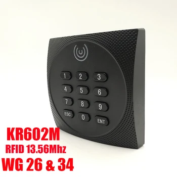 Waterproof 13.56mhz IC Card Slave Reader Wiegand 26/34 MF Card & Password Reader for Door Access Control System KR602M
Waterproof 13.56mhz IC Card Slave Reader Wiegand 26/34 MF Card & Password Reader for Door Access Control System KR602M