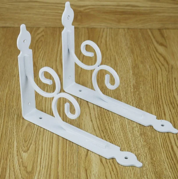 Hot style Europen wrought iron tripod 90 degrees right Angle bracket layer board shelf brackets The desktop wall frame 2pcs/pair
Hot style Europen wrought iron tripod 90 degrees right Angle bracket layer board shelf brackets The desktop wall frame 2pcs/pair