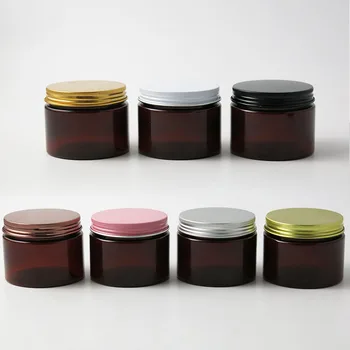 30 x 5oz 150g Amber Black PET Round Lotion Balm Cream Jar with Aluminum cap Makeup Cosmetic Sample Packaging Storage Container
30 x 5oz 150g Amber Black PET Round Lotion Balm Cream Jar with Aluminum cap Makeup Cosmetic Sample Packaging Storage Container