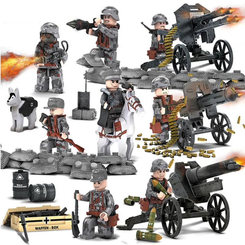 Military sets LEGOED Figures With Weapons Building Blocks Compatible Legoed Soldiers ww2 Army city Bricks Gift Toys for Children
Military sets LEGOED Figures With Weapons Building Blocks Compatible Legoed Soldiers ww2 Army city Bricks Gift Toys for Children