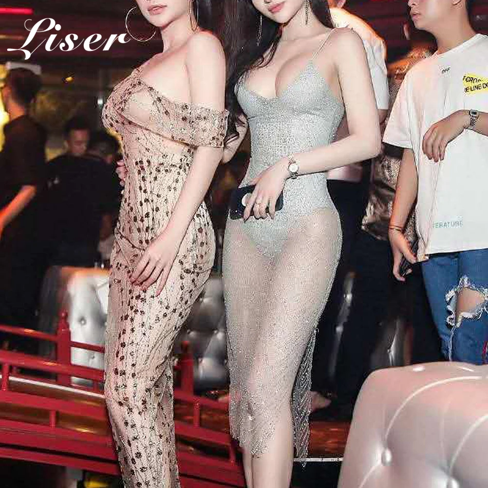 Liser 2019 New Spring Women Dress Strapless Mesh Dress Sexy Bodycon Elegant Celebrity Party Silver Dresses Vestidos Wholesale
Liser 2019 New Spring Women Dress Strapless Mesh Dress Sexy Bodycon Elegant Celebrity Party Silver Dresses Vestidos Wholesale