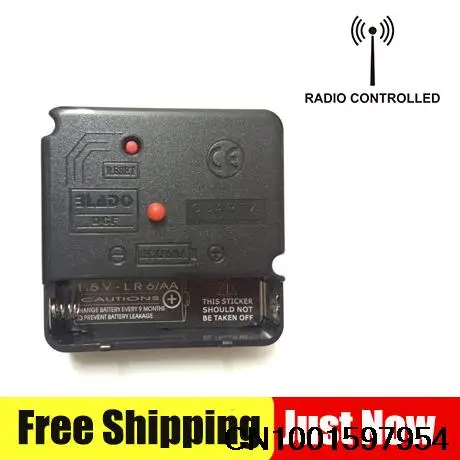 Free Shipping Shaft 12MM Quartz Europe DCF Automatic Movements RC Radio Control Wall Clocks Machine Included Metal hands
Free Shipping Shaft 12MM Quartz Europe DCF Automatic Movements RC Radio Control Wall Clocks Machine Included Metal hands
