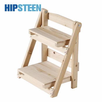 HIPSTEEN Mini Solid Wood Tabletop Storage Rack Shelf Household Flower Pot Frame Stand
HIPSTEEN Mini Solid Wood Tabletop Storage Rack Shelf Household Flower Pot Frame Stand