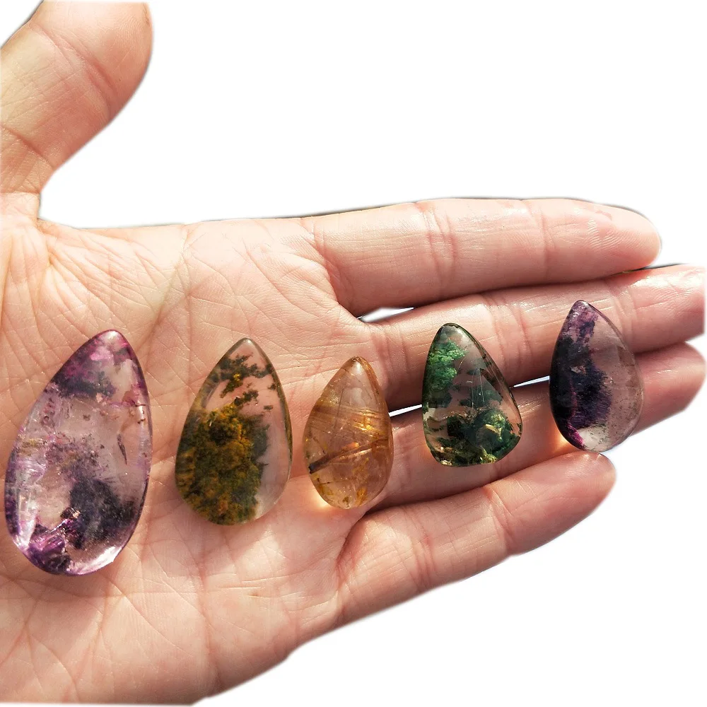 5pcs Natural Crystal Stone Quartz Mineral Hairstone & Purple Aquatic Plant Quartz Reiki Healing Crystal pendant Ornament Crafts
5pcs Natural Crystal Stone Quartz Mineral Hairstone & Purple Aquatic Plant Quartz Reiki Healing Crystal pendant Ornament Crafts