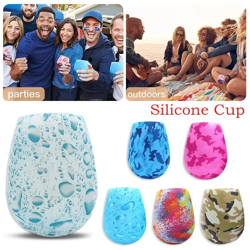 Silicone Foldable Cup Food Grade Wine Cup Sports Water Cup Camouflage Whiskey Beer Cups Portable Travel Outdoor Drinkware Tools
Silicone Foldable Cup Food Grade Wine Cup Sports Water Cup Camouflage Whiskey Beer Cups Portable Travel Outdoor Drinkware Tools