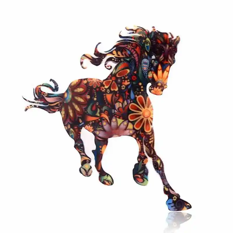 Personality Running Animal Acrylic Romantic Horse Brooch Jewelry Pin Smart Children's Festival Present Ornaments Hot BC17Y049M2
Personality Running Animal Acrylic Romantic Horse Brooch Jewelry Pin Smart Children's Festival Present Ornaments Hot BC17Y049M2