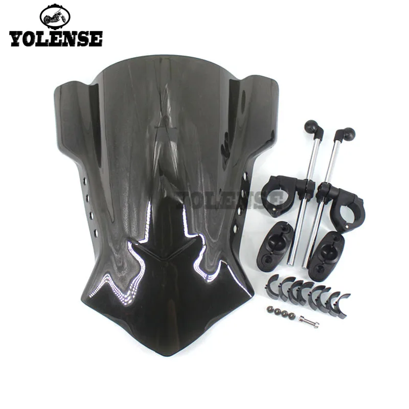 For HONDA CB600 CB900 HORNET CB919 Universal Motorcycle Windscreen Windshield Covers Screen Smoke Lens Motorbikes Deflector
For HONDA CB600 CB900 HORNET CB919 Universal Motorcycle Windscreen Windshield Covers Screen Smoke Lens Motorbikes Deflector