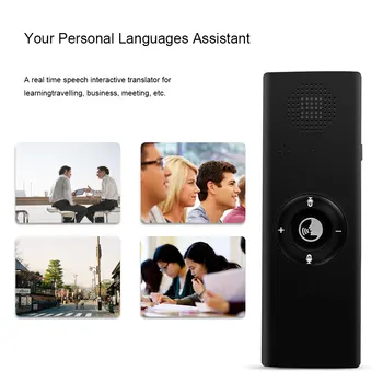 Smart Instant Speech T6 Translator Offline Accurate translation and rapid response Multi-Languages Bluetooth Portable
Smart Instant Speech T6 Translator Offline Accurate translation and rapid response Multi-Languages Bluetooth Portable