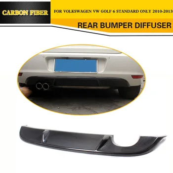 Car Styling Carbon Fiber Rear Diffuser Lip Fit For VW Golf VI MK6 standard Bumper 2010-2013 
Car Styling Carbon Fiber Rear Diffuser Lip Fit For VW Golf VI MK6 standard Bumper 2010-2013