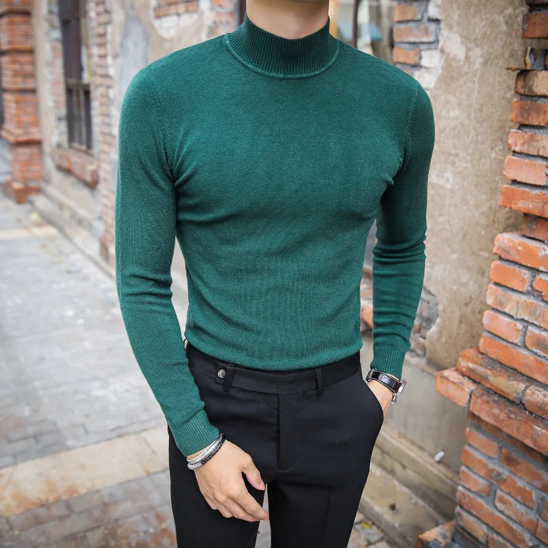 MRMT 2019 Brand Men's Sweater Pure Color Knitting Pullover for Male Long Sleeves Semi-high Neck Casual In The Collar Sweater
MRMT 2019 Brand Men's Sweater Pure Color Knitting Pullover for Male Long Sleeves Semi-high Neck Casual In The Collar Sweater