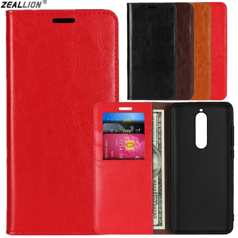 ZEALLION For Nokia 2.1 3.1 5.1 640 950XL 7 Plus X6 2018 Genuine Crazy Horse Leather Flip Stand Case Cover
ZEALLION For Nokia 2.1 3.1 5.1 640 950XL 7 Plus X6 2018 Genuine Crazy Horse Leather Flip Stand Case Cover