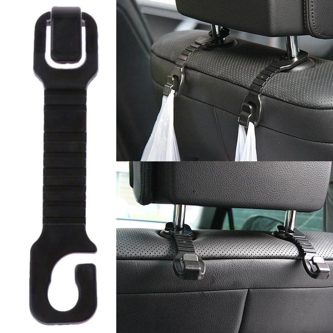 Practical 2Pcs Car Vehicle Back Seat Headrest Organizer Hanger Storage Hook for Groceries Bag Handbag Durable
Practical 2Pcs Car Vehicle Back Seat Headrest Organizer Hanger Storage Hook for Groceries Bag Handbag Durable