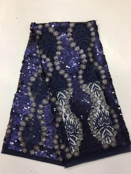 French Lace Fabric best Quality JRB-12287 embroidered African Tulle Lace Fabric with sequins
French Lace Fabric best Quality JRB-12287 embroidered African Tulle Lace Fabric with sequins