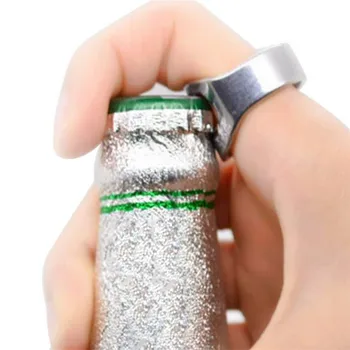 2Pcs/lot Versatile Stainless Steel Finger Ring Opener for Wine Bottle Cap
2Pcs/lot Versatile Stainless Steel Finger Ring Opener for Wine Bottle Cap