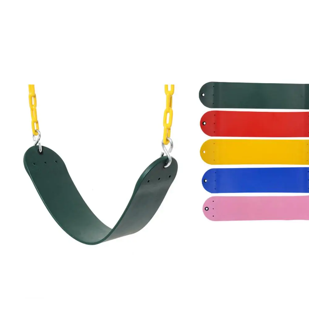 EVA Playground Garden Yard Gym Swing Seat Set with Chains Snap Hooks Kids outdoor Toy For Kindergarten Elementary School Rides
EVA Playground Garden Yard Gym Swing Seat Set with Chains Snap Hooks Kids outdoor Toy For Kindergarten Elementary School Rides