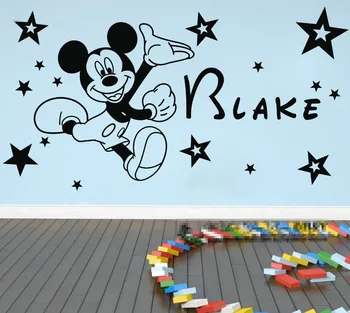 Free Shipping customized any lovey name Mickey Mouse Wall Sticker Vinyl Mural Kids Decal 20 stars in 3 sizes 
Free Shipping customized any lovey name Mickey Mouse Wall Sticker Vinyl Mural Kids Decal 20 stars in 3 sizes