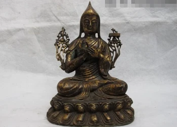 fast shipping USPS to USA S2780 Tibet Folk Buddhism Classic Copper Bronze Tsongkhapa Buddha Statue
fast shipping USPS to USA S2780 Tibet Folk Buddhism Classic Copper Bronze Tsongkhapa Buddha Statue