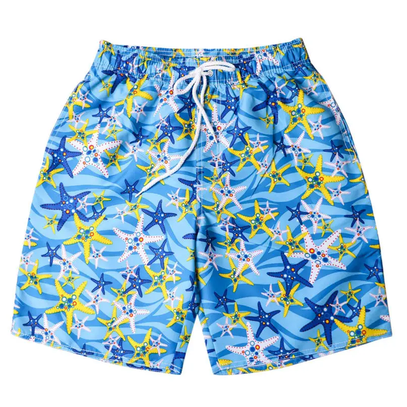 Mens Beach Shorts Polyester Boardshorts Quick Dry Bermudas Surfing Board Short Swimwear Bathing Suit Sport Men Sweatpants #2d27 (1)