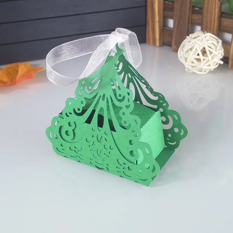 50pcs creative Christmas tree shape candy box wedding event party candy ribbon Christmas party event decoration supplies 5ZT65
50pcs creative Christmas tree shape candy box wedding event party candy ribbon Christmas party event decoration supplies 5ZT65