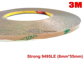 3M 8mm*55M 3M 9495LE 300LSE Super Strong Adhesion Two Sided Sticky for iphone ipad Mobile Touch LCD Display Frame Case
3M 8mm*55M 3M 9495LE 300LSE Super Strong Adhesion Two Sided Sticky for iphone ipad Mobile Touch LCD Display Frame Case