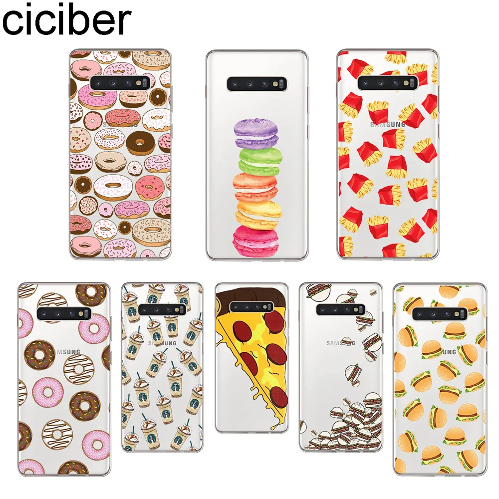 Ciciber Phone Case For Samsung Galaxy S8 S9 S10 S5 S7 S6 S10+ S10e Lite Plus Edge S5 mini Soft TPU Cover Cartoon Food Pizza Capa
Ciciber Phone Case For Samsung Galaxy S8 S9 S10 S5 S7 S6 S10+ S10e Lite Plus Edge S5 mini Soft TPU Cover Cartoon Food Pizza Capa