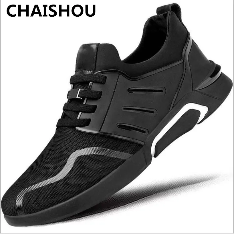CHAISHOU 2019 New Fashion black Male Sneakers Casual Shoes Flats Men air Mesh Breathable Shoes Sapato Masculino B-01
CHAISHOU 2019 New Fashion black Male Sneakers Casual Shoes Flats Men air Mesh Breathable Shoes Sapato Masculino B-01