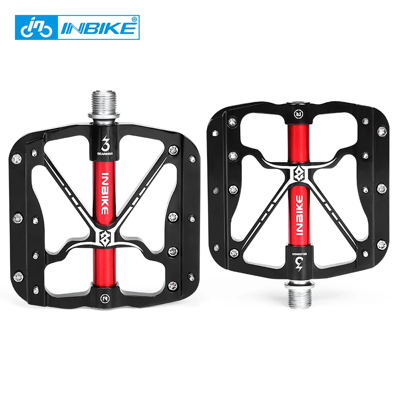 INBIKE MTB Mountain Bike Pedal Ultralight Professional Bicycle Pedal Anti-slip 3 Color Sealed Bearing Pedals Cycling Accessory
INBIKE MTB Mountain Bike Pedal Ultralight Professional Bicycle Pedal Anti-slip 3 Color Sealed Bearing Pedals Cycling Accessory