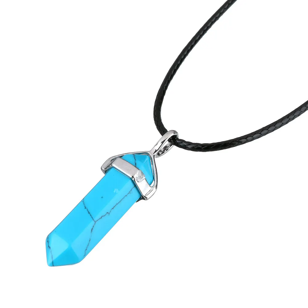 Pendants& Necklaces Natural Real Gem Stone Bullet Charm Pendant Choker Necklace Quartz Opal Tiger Eye Bullet Pendant Necklaces
Pendants& Necklaces Natural Real Gem Stone Bullet Charm Pendant Choker Necklace Quartz Opal Tiger Eye Bullet Pendant Necklaces