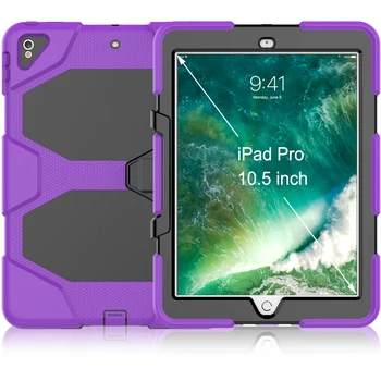 Kickstand Case for iPad Pro 10.5 2017 Armor Shockproof Case with Screen Protector Heavy Duty Cover for iPad Pro 10.5'' 10.5-inch
Kickstand Case for iPad Pro 10.5 2017 Armor Shockproof Case with Screen Protector Heavy Duty Cover for iPad Pro 10.5'' 10.5-inch