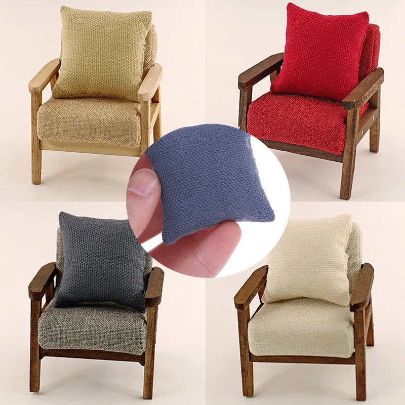 2Pcs Fashion Pillow Cushions For Sofa Couch Bed For 1:12 Doll Miniature Furniture Toys Without Sofa Chair
2Pcs Fashion Pillow Cushions For Sofa Couch Bed For 1:12 Doll Miniature Furniture Toys Without Sofa Chair