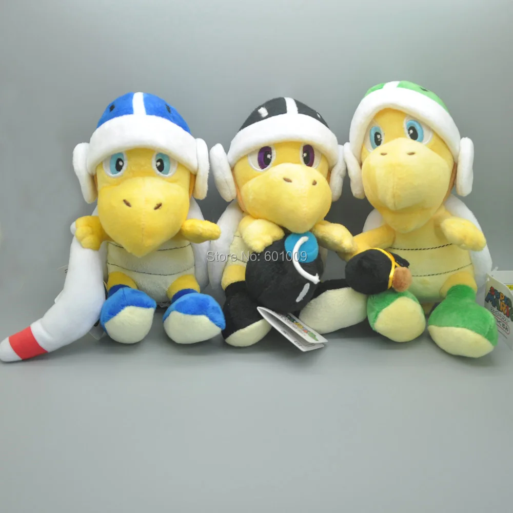 10/Lo 3 Styles 8" Super Mario Bomb Boomerang Koopa Troopa Bomb & Hammer Turtle Plush Dolls Kids Retail
10/Lo 3 Styles 8" Super Mario Bomb Boomerang Koopa Troopa Bomb & Hammer Turtle Plush Dolls Kids Retail