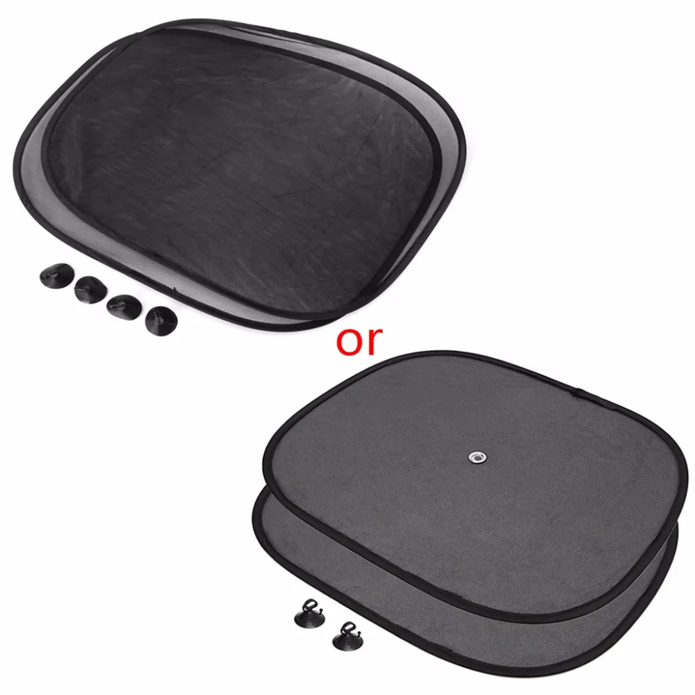 B86" New Arrive 2Pcs Car Window Sunshade Sun Shade Visor Side Mesh Cover Shield Sunscreen Black 44 x 36 cm
B86" New Arrive 2Pcs Car Window Sunshade Sun Shade Visor Side Mesh Cover Shield Sunscreen Black 44 x 36 cm