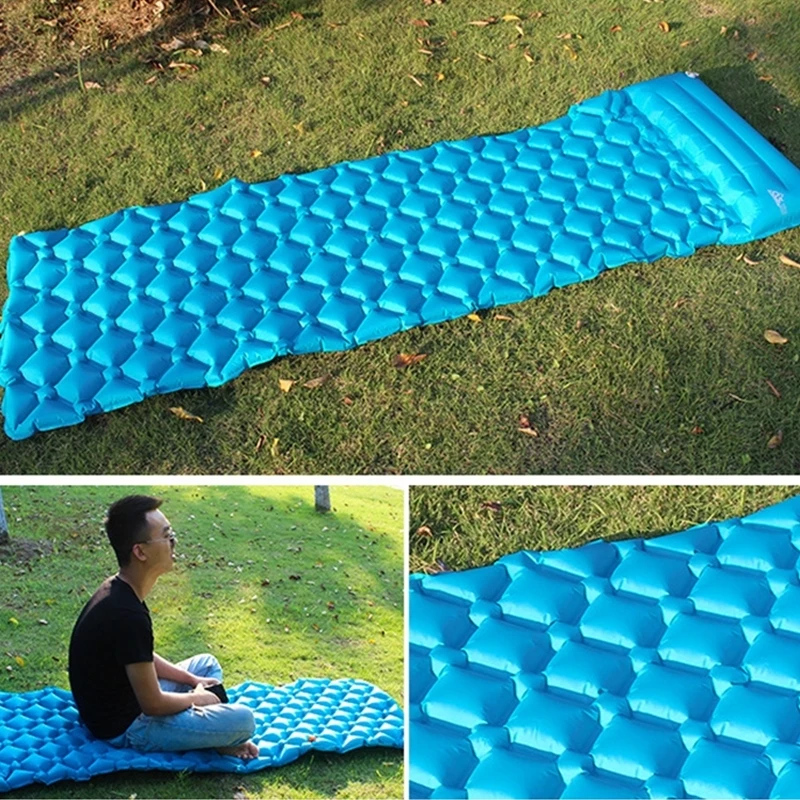 192*63cm Camping Mat Nylon TPU Sleeping Pad Lightweight Moisture-proof Air Mattress Portable Anti-tearing Inflatable Mattress
192*63cm Camping Mat Nylon TPU Sleeping Pad Lightweight Moisture-proof Air Mattress Portable Anti-tearing Inflatable Mattress